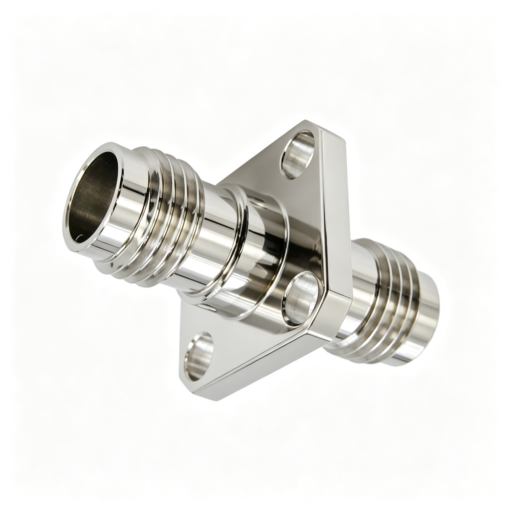 1.85mm Flange Adapter F/F 67Ghz VSWR 1.85 PR035