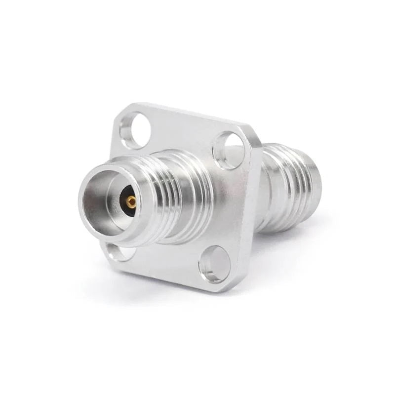 2.4mm Female to Female Flange Adapter | PRF24FFF01