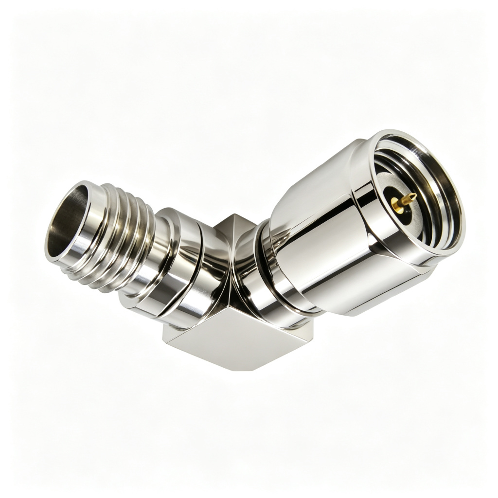 2.92mm Female to 2.4mm Male Adapter Right Angle adapter PR136
