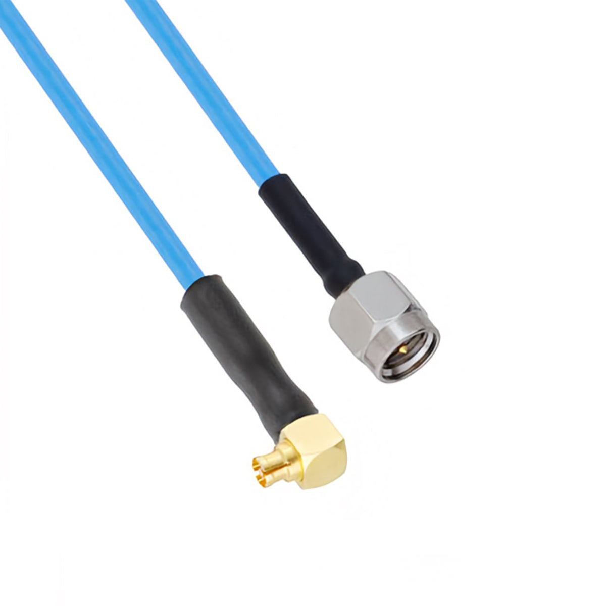Cable SMP female Right Angle to SMA male  086 Flexible 10" PR1275